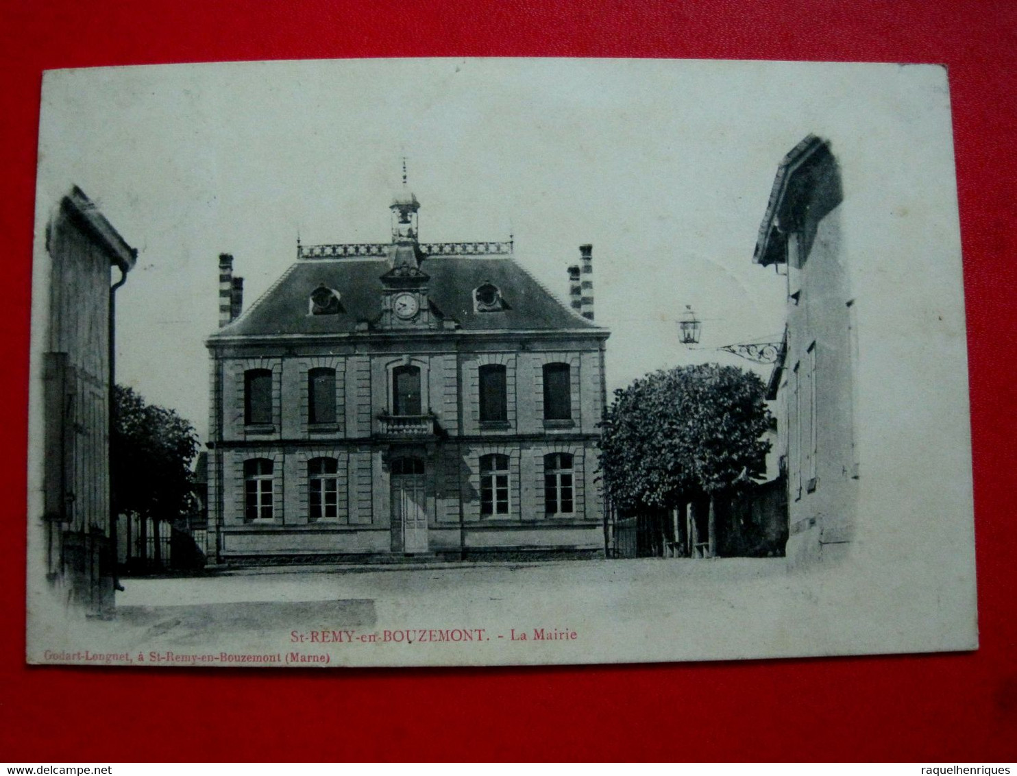 CPA 51 ST-REMY-EN-BOUZEMONT - LA MAIRIE (IT#2524) - Saint Remy En Bouzemont