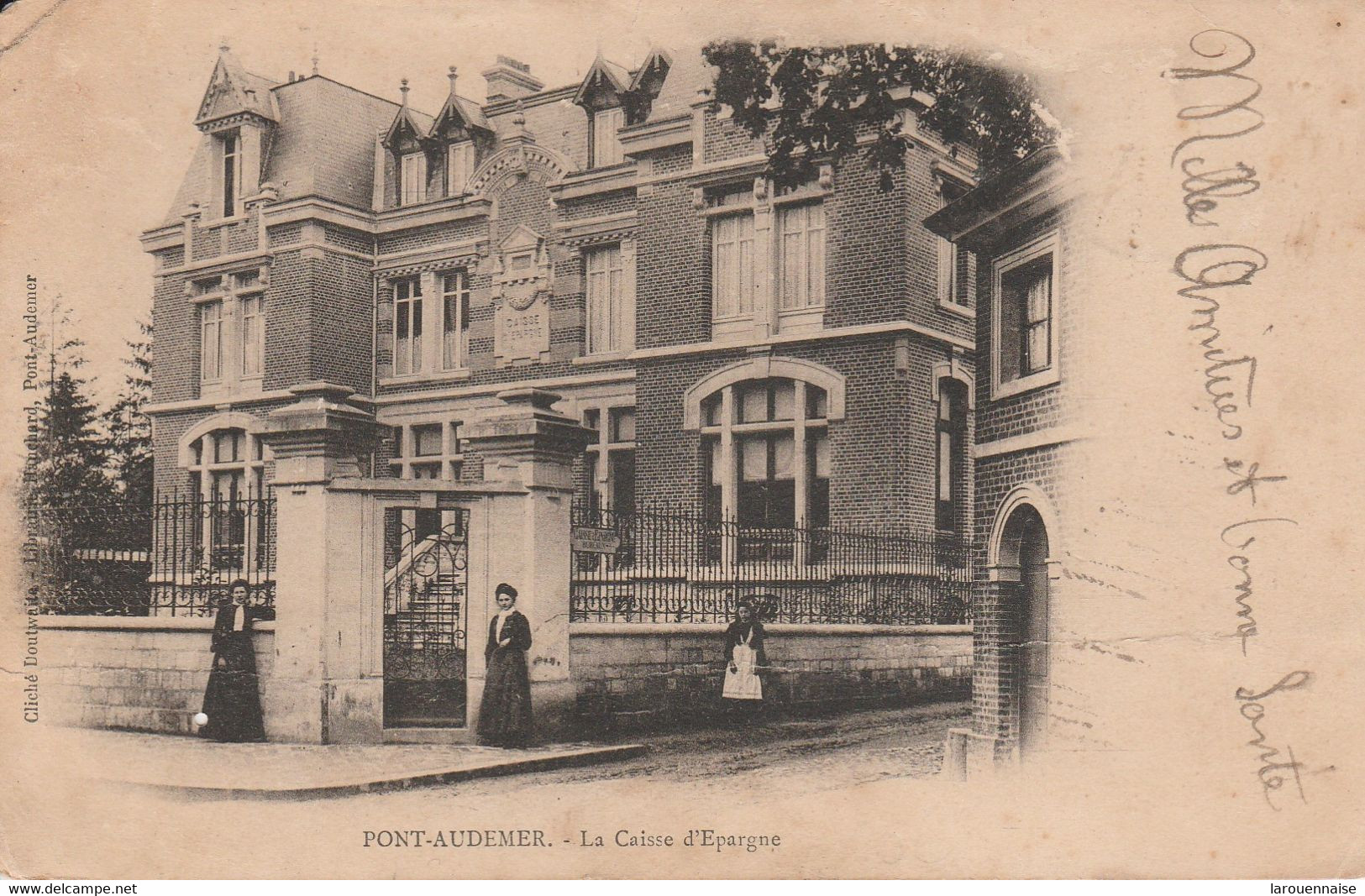 27 - PONT AUDEMER  - La Caisse D' Epargne - Banques