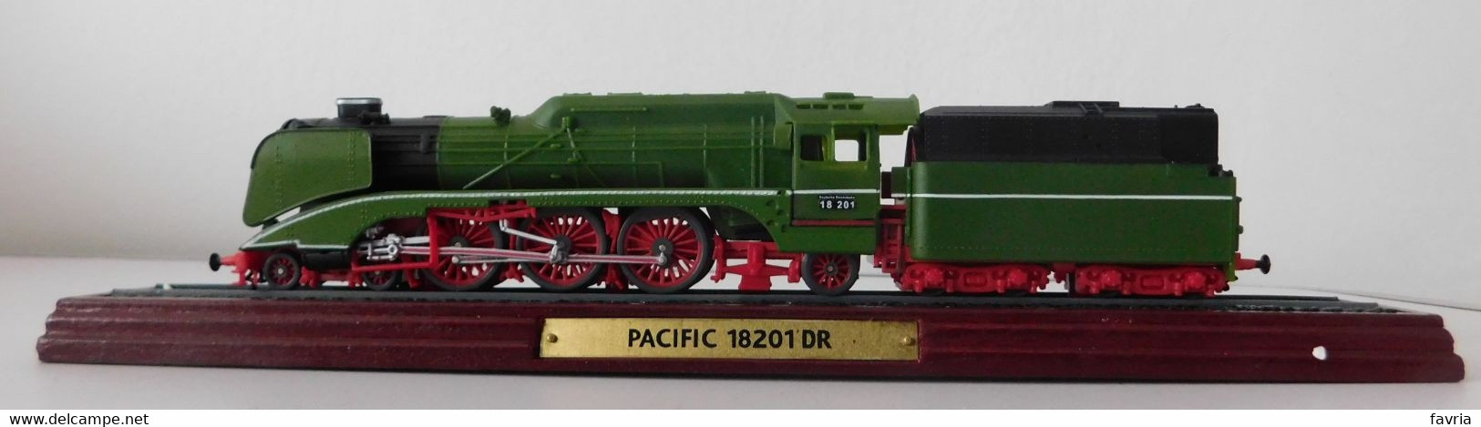 Locomotore PACIFIC 18201 DR - Modellino Statico # TRAIN LOCOMOTIVE # 1:100 - Sonstige & Ohne Zuordnung
