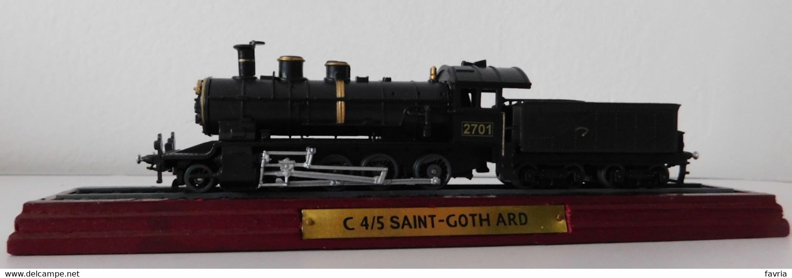 Locomotore PACIFIC C 4/5 SAINT-GOTHARD - Modellino Statico # TRAIN LOCOMOTIVE # 1:100 - Autres & Non Classés