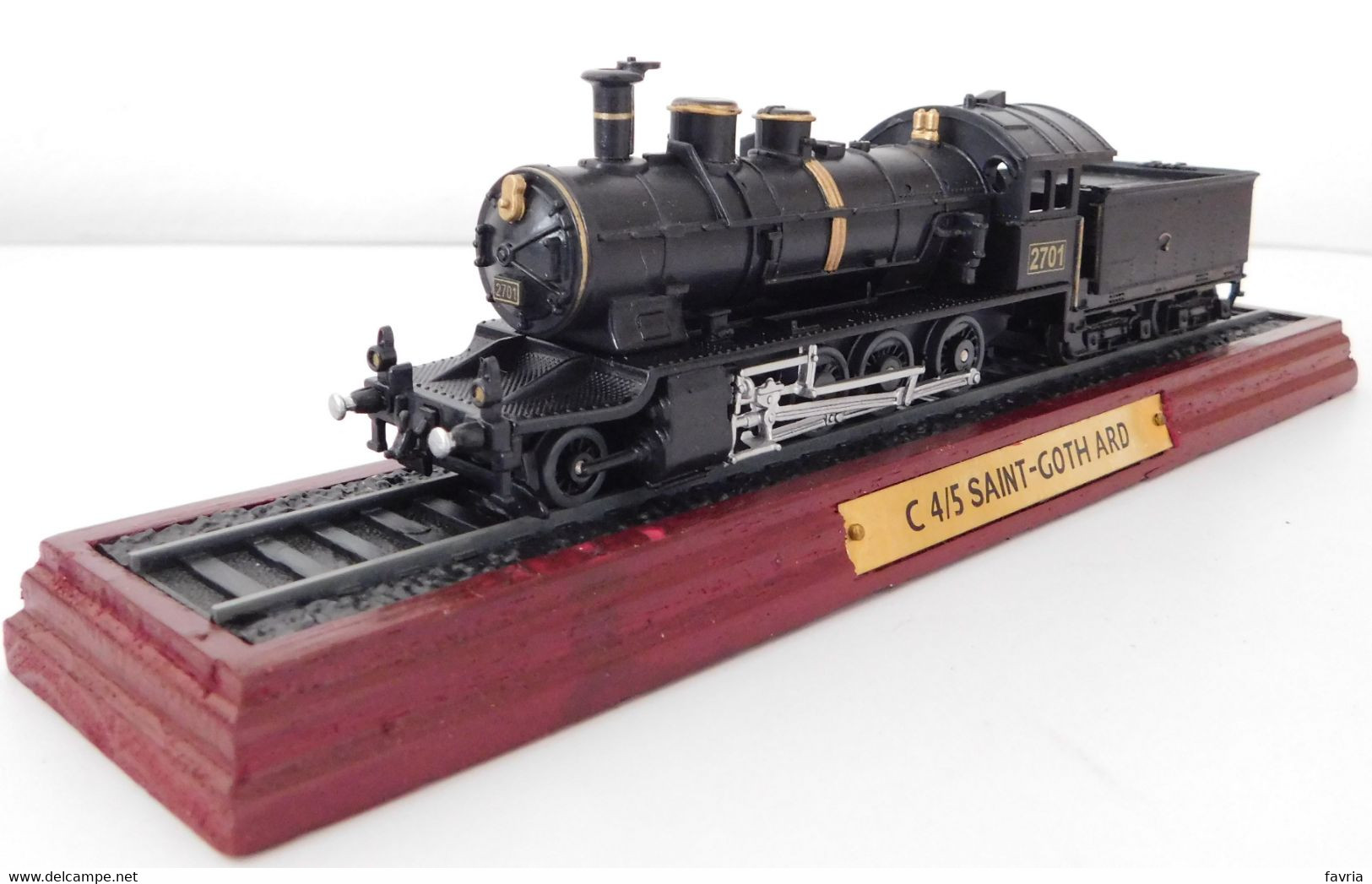 Locomotore PACIFIC C 4/5 SAINT-GOTHARD - Modellino Statico # TRAIN LOCOMOTIVE # 1:100 - Andere & Zonder Classificatie