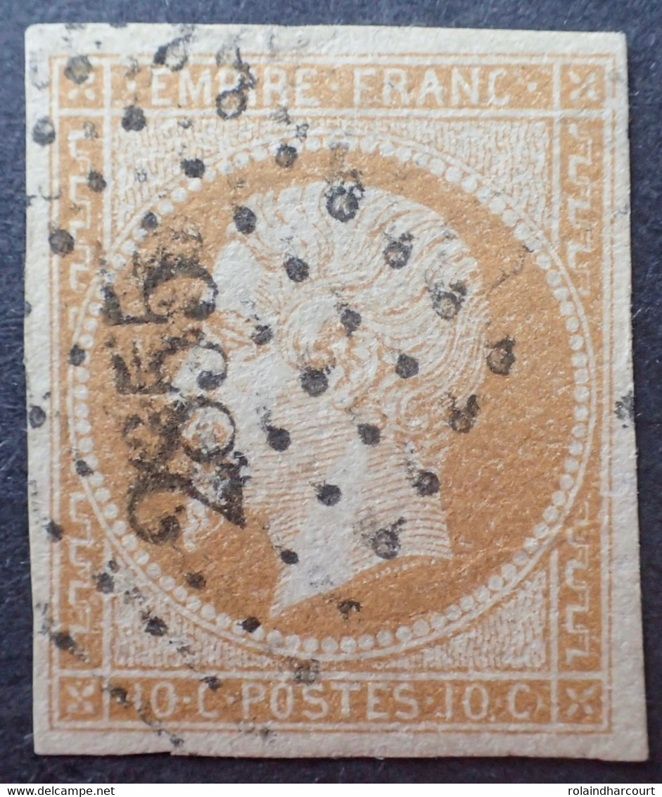 X276 - NAPOLEON III N°13Ab Bistre Orange - PC 2855 : SEDAN (Ardennes) - 1853-1860 Napoleon III