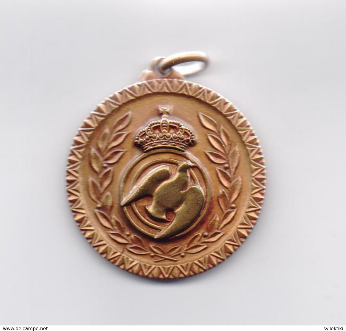 SPAIN 15-22 MAY 1961 CHAMPIONS OF THE WORLD SPORTS GAMES B/N MEDAL - Commémoratives