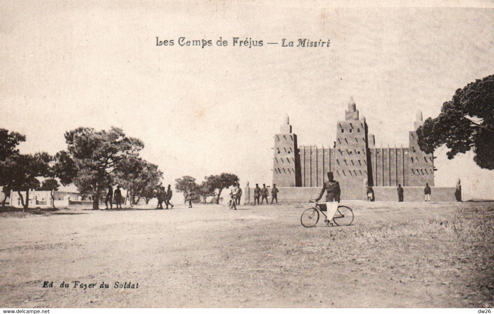 Les Camps De Fréjus (Le Camp De Caïs, Var) - La Mosquée Missiri - Edition Du Foyer Du Soldat, Carte Signée Nguyen - Barracks