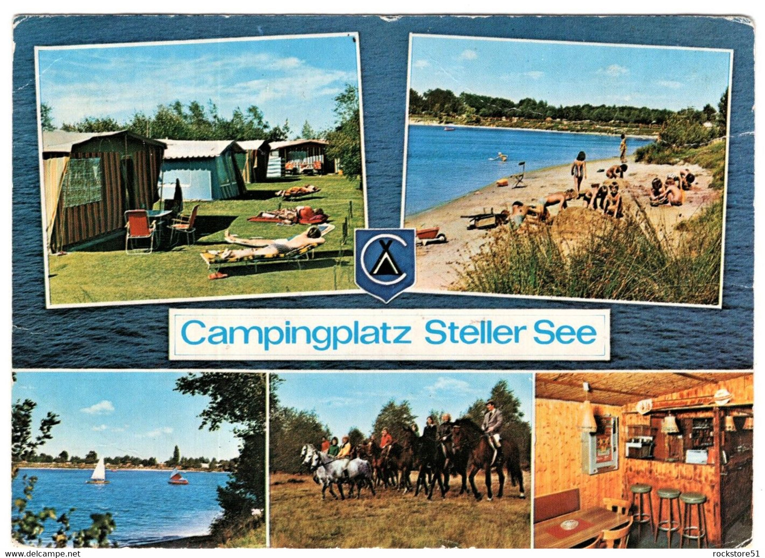 Edumund Wöhler Gaststätte Kiosk Imbiss Campingplatz Steller See Stelle Bei Stuhr - Stuhr