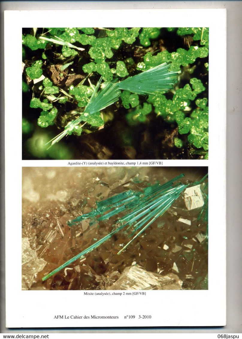 Cahier Des Micromonteurs 2010 Mineraux Mineralien De La Mine De Falgayrolles Aveyron - Wetenschap