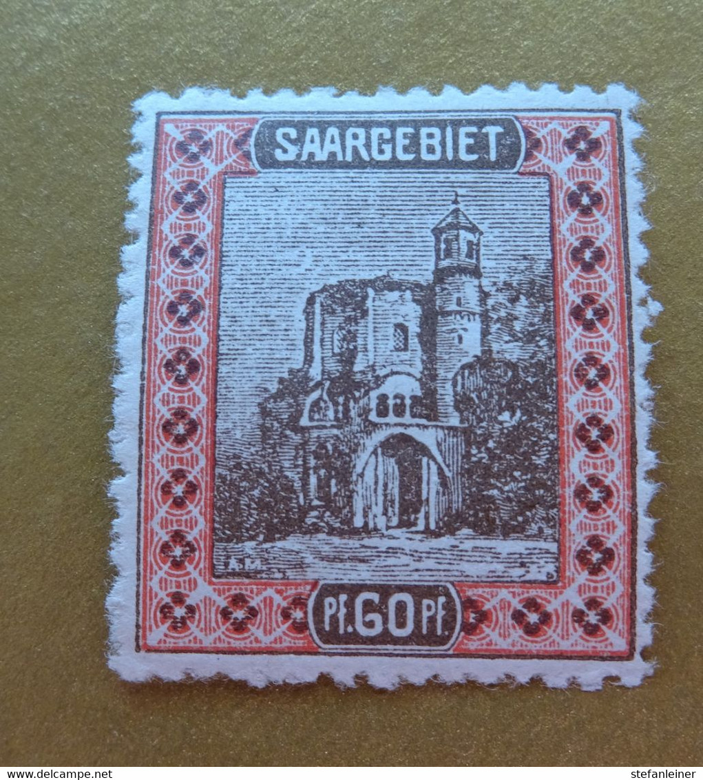 Saar Michel 61 Postfrisch ** / Yvert 60 Neuf Sans Charniére / Scott 75 MNH - Nuevos