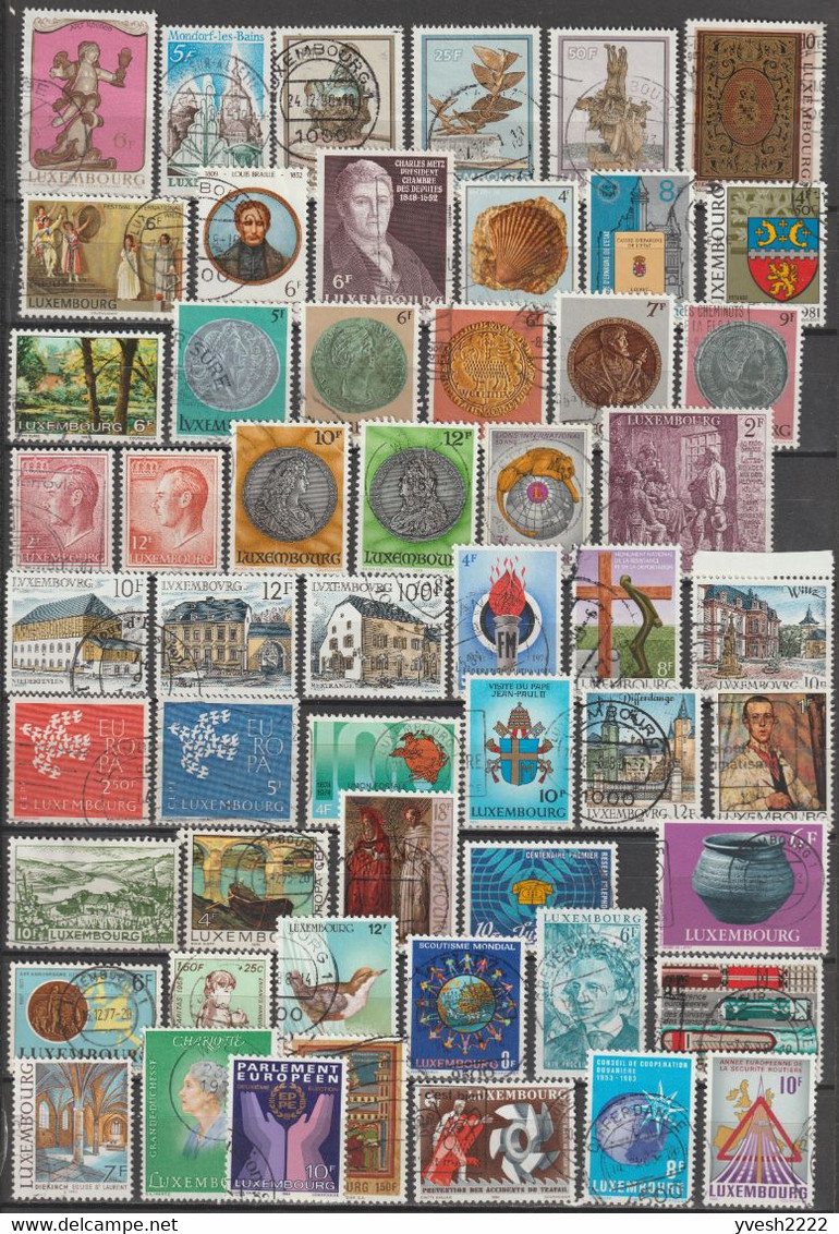 Luxembourg, Petit Lot, Environ 120 Timbres Différents - Collections