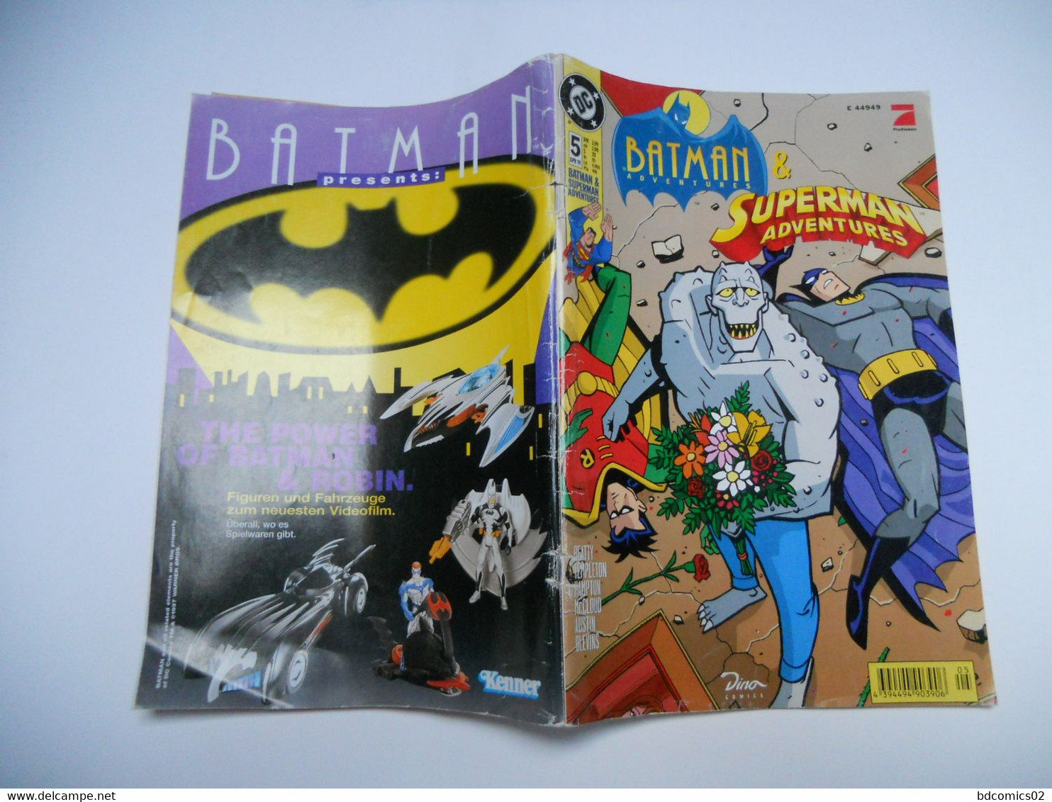 BATMAN ADVENTURES ET SUPERMAN ADVENTURES N°5  DC 1998 EN VO - Stripverhalen & Mangas (andere Talen)