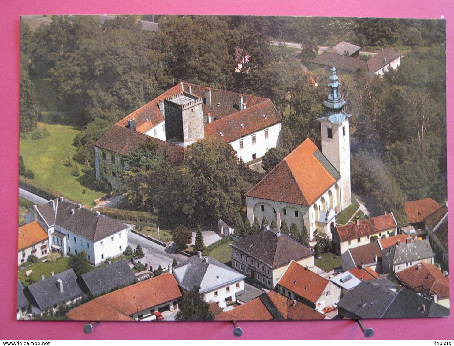 Visuel Très Peu Courant - Autriche - St. Peter In Der Au - Kirche Und Schloss - Excellent état - Recto-verso - Amstetten