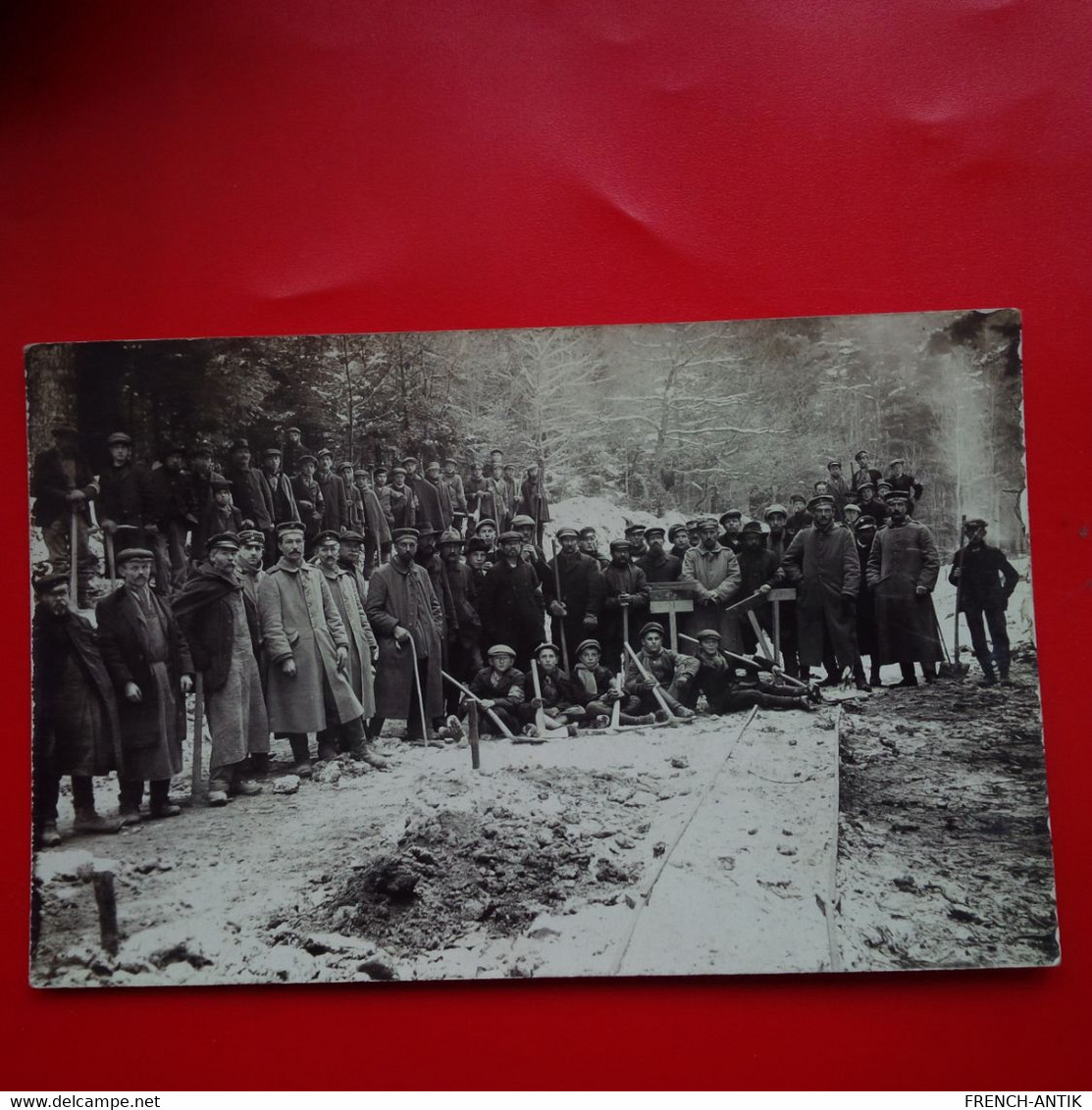 CARTE PHOTO SOLDATS ENVIRON DE COLMAR - Guerre 1914-18