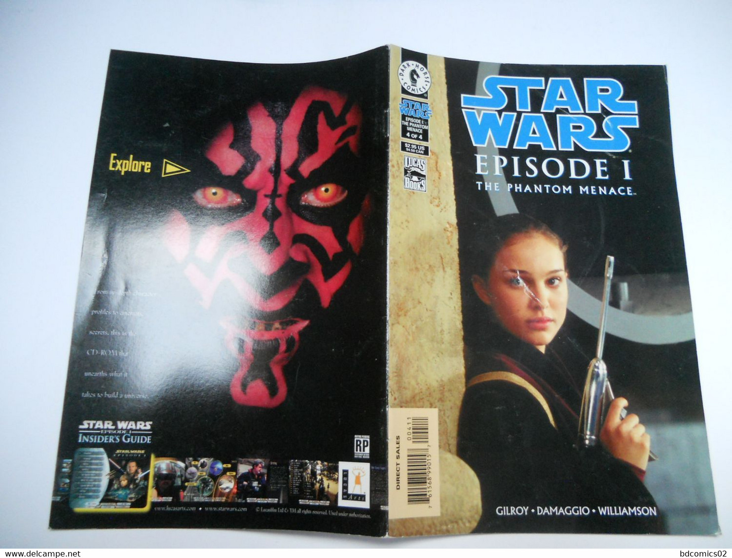 STAR WARS EPISODE I THE PHANTOM MENACE 4 OF 4 EN V O - BD & Mangas (autres Langues)