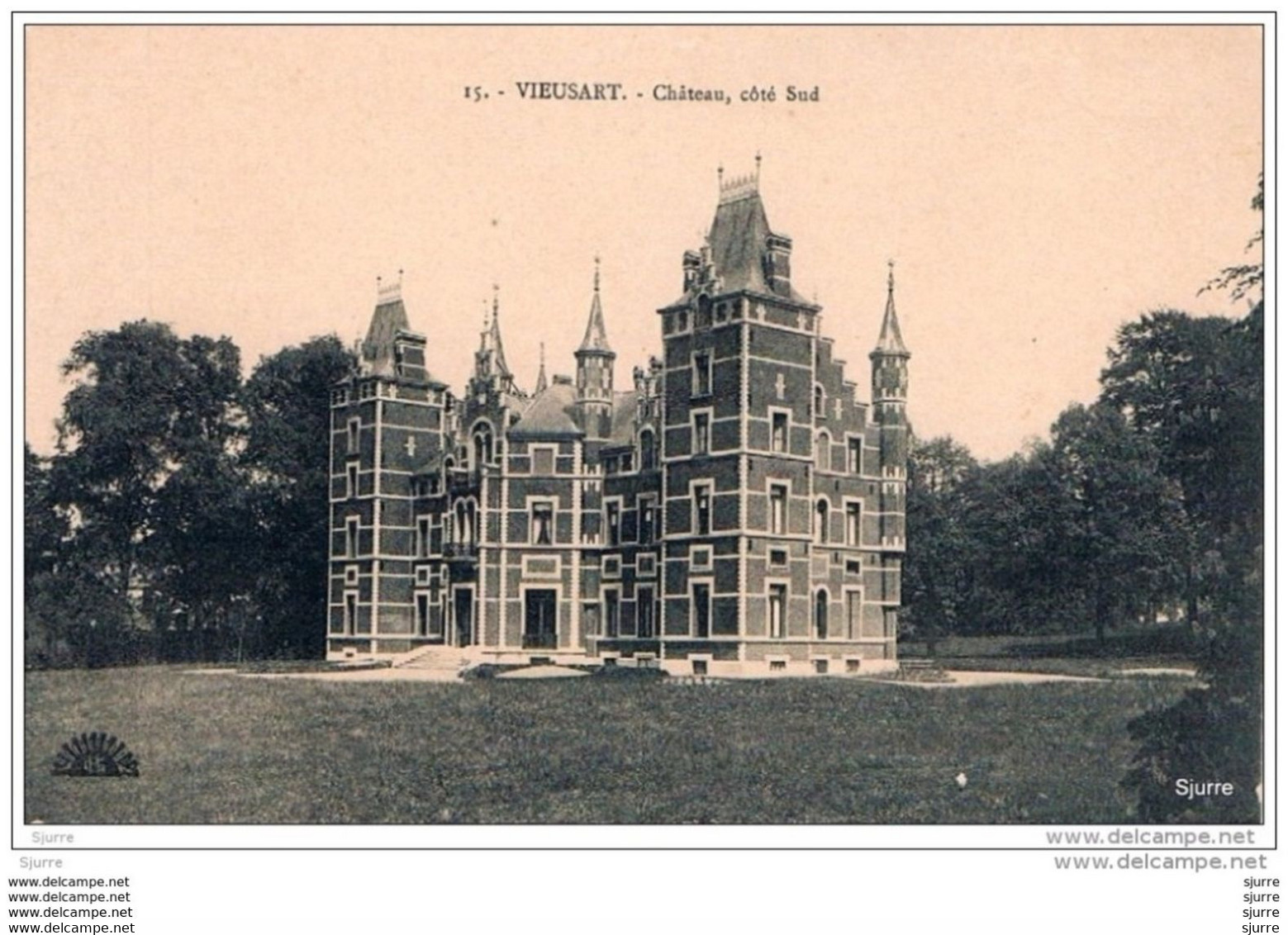 VIEUSART / Chaumont-Gistoux - Château Côté Sud - Kasteel - Chaumont-Gistoux