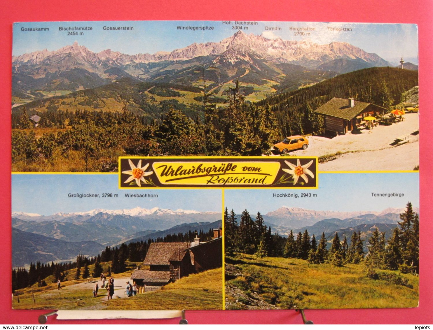 Visuel Pas Très Courant - Autriche - Radstadt - Panorama Von Rossbrand - Jolis Timbres - Recto-verso - Radstadt