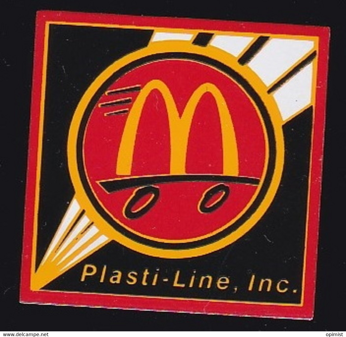 68600- Pin's.Plasti-Line, Inc.McDonald's - McDonald's