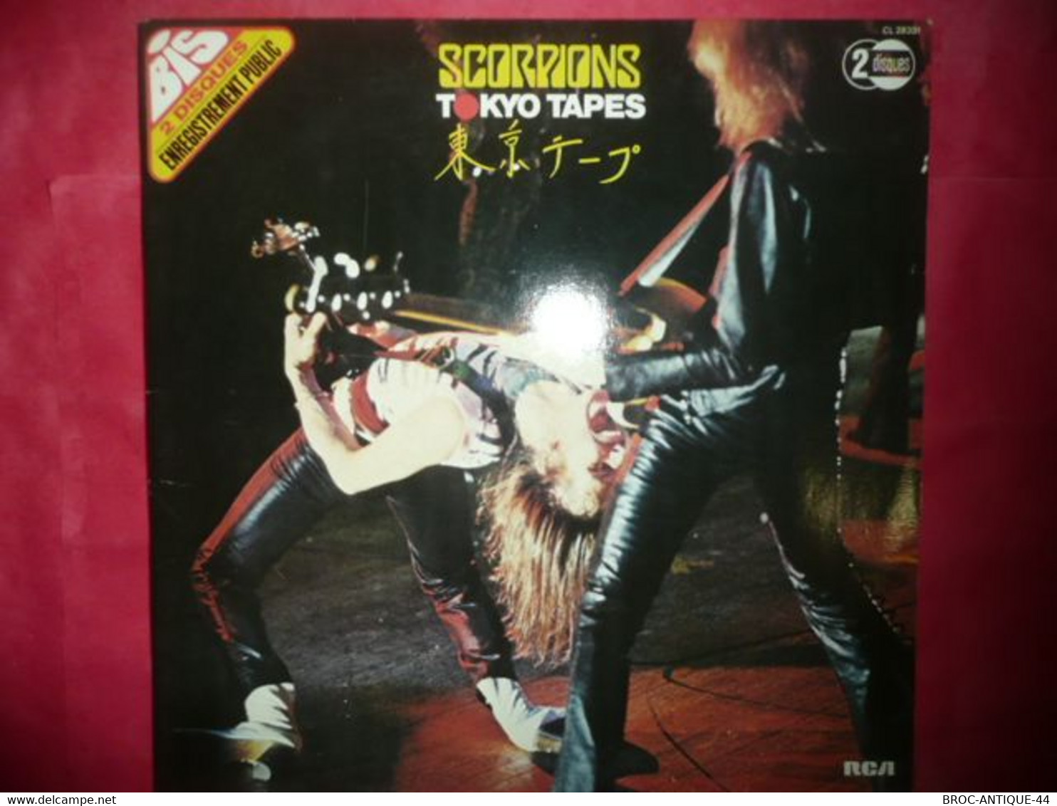 LP33 N°6454 - SCORPIONS - CL 28331 - 2 LP'S - DISQUES EPAIS - Rock