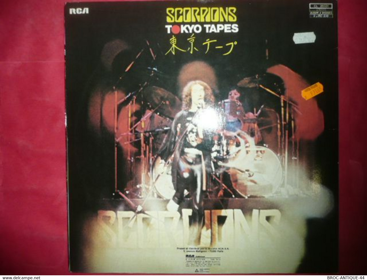 LP33 N°6454 - SCORPIONS - CL 28331 - 2 LP'S - DISQUES EPAIS - Rock