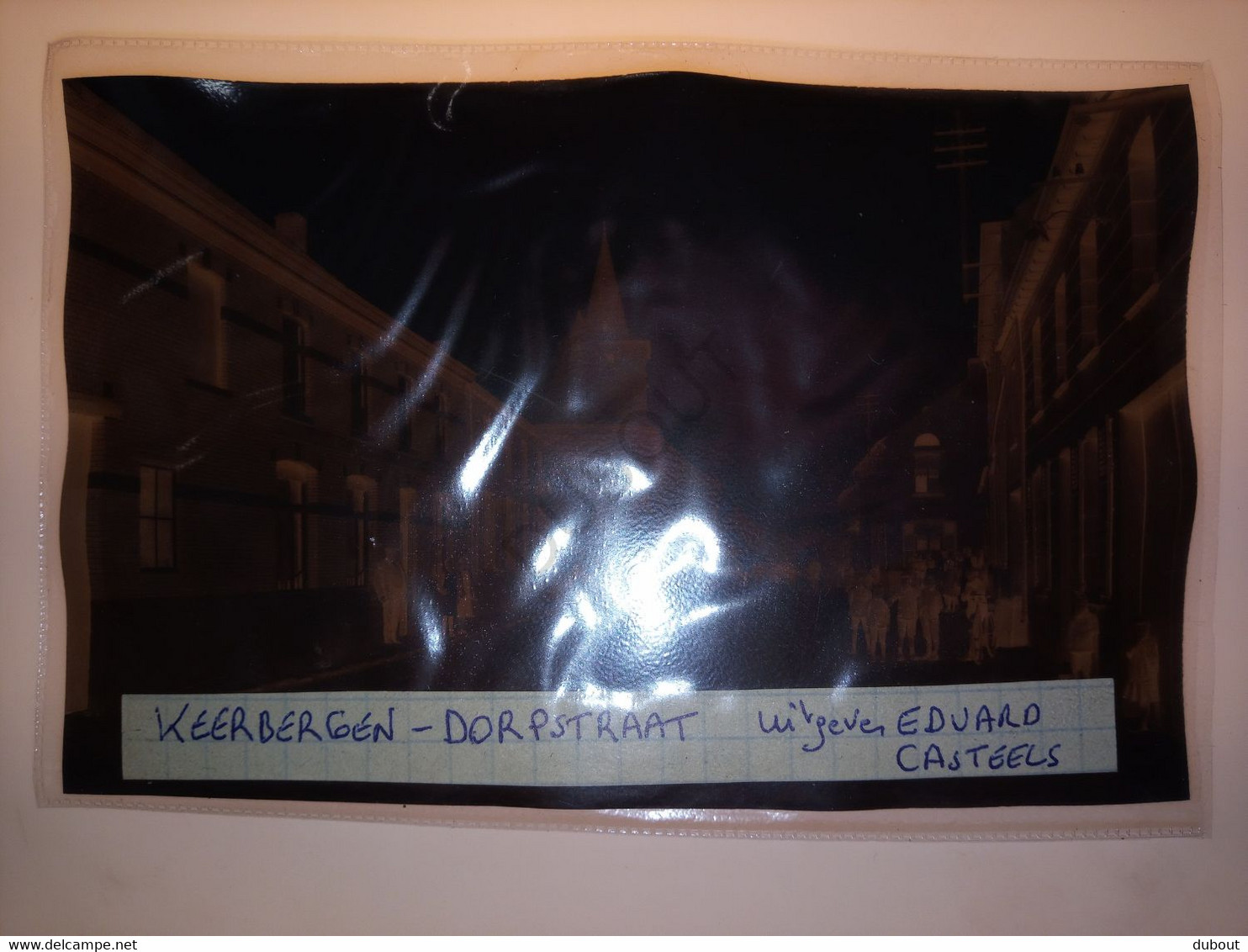 Uniek! - Postkaart Negatief - KEERBERGEN - Dorpstraat - Uitgever Ed. Casteels /Albert (D1) - Keerbergen