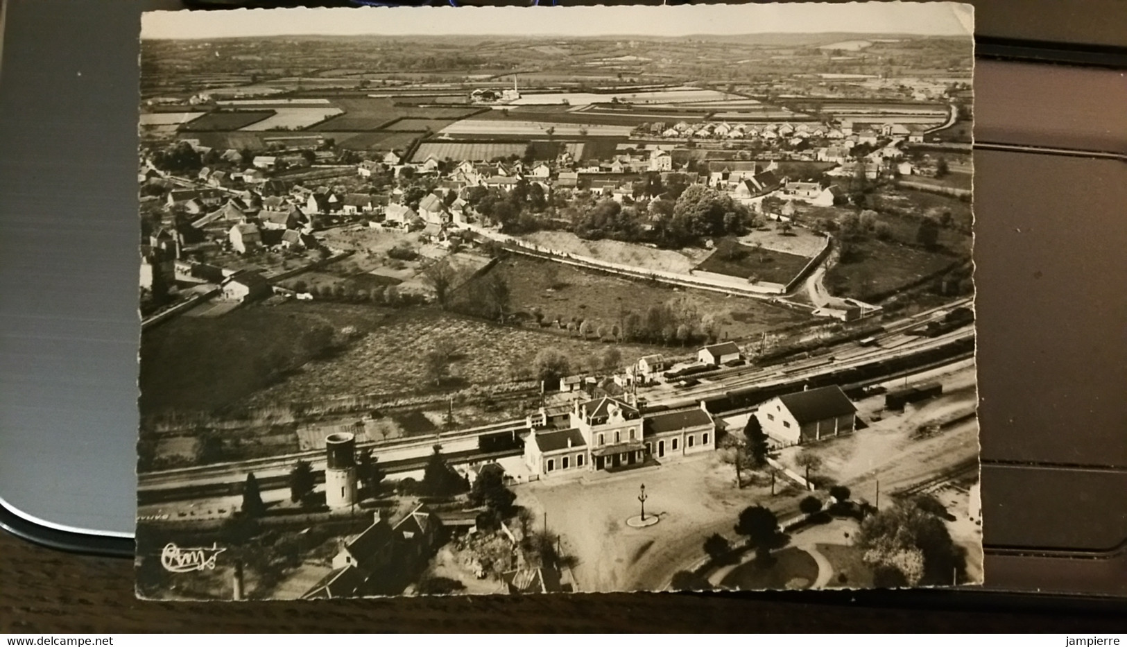 125-49 A - St-Amand-Montrond (Cher) Vue Aérienne Sur La Gare Et Orval - Saint-Amand-Montrond