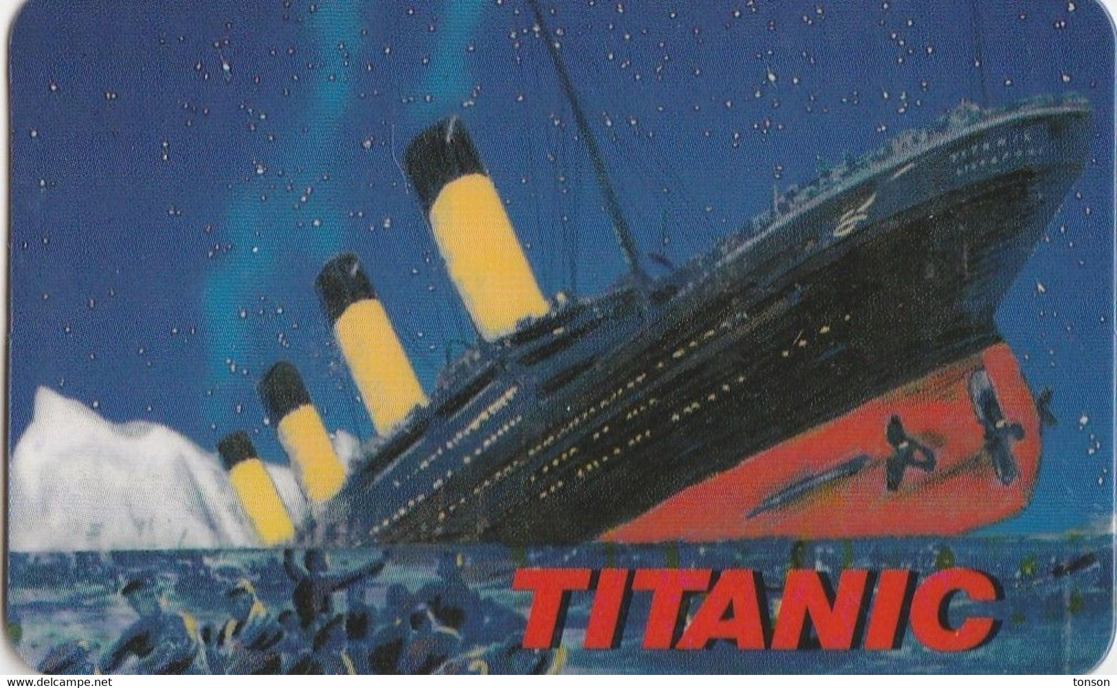 UK, UK-FAKE-0184?,  Titanic, Ship, Mint, 2 Scans.   Expiry 03/98 - Autres & Non Classés