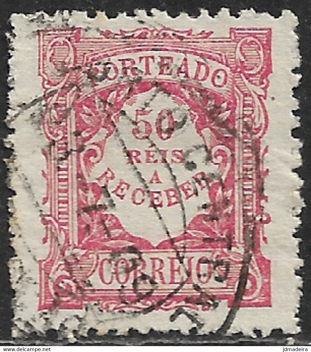 Portugal – 1904 Postage Dues 50 Réis Used Stamp - Used Stamps