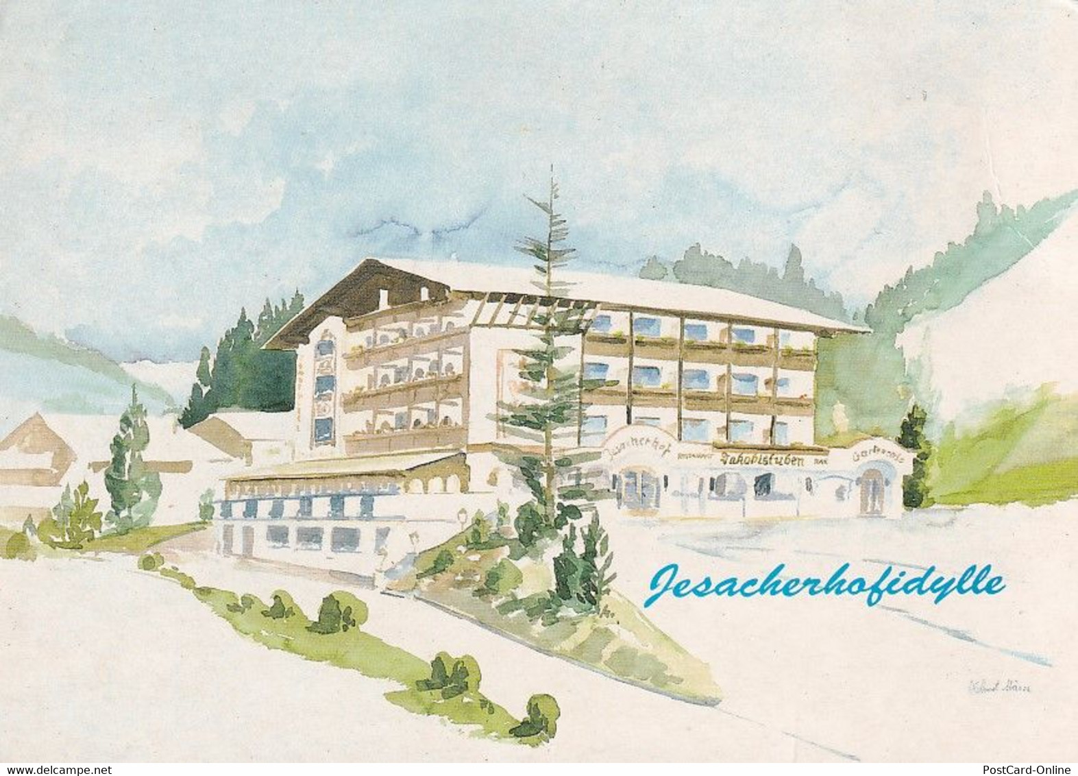 1685 - Österreich - Tirol , St. Jakob In Defereggen , Hotel Jesacherhof , Jesacherhofidylle - Nicht Gelaufen - Defereggental