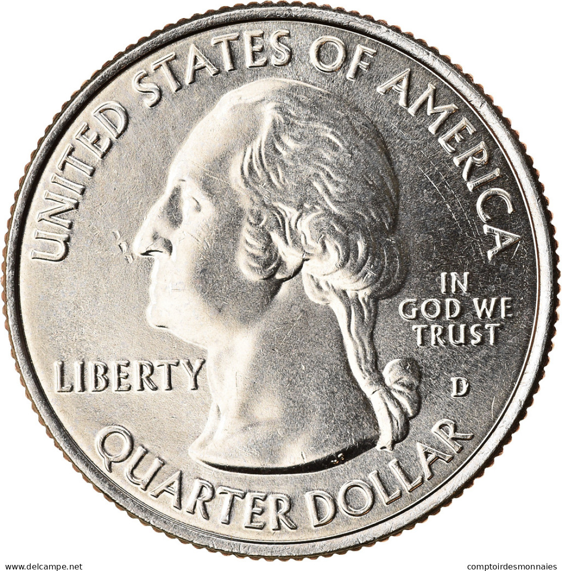 Monnaie, États-Unis, Quarter, 2020, Denver, Weir Farm - Connecticut, SPL - 2010-...: National Parks