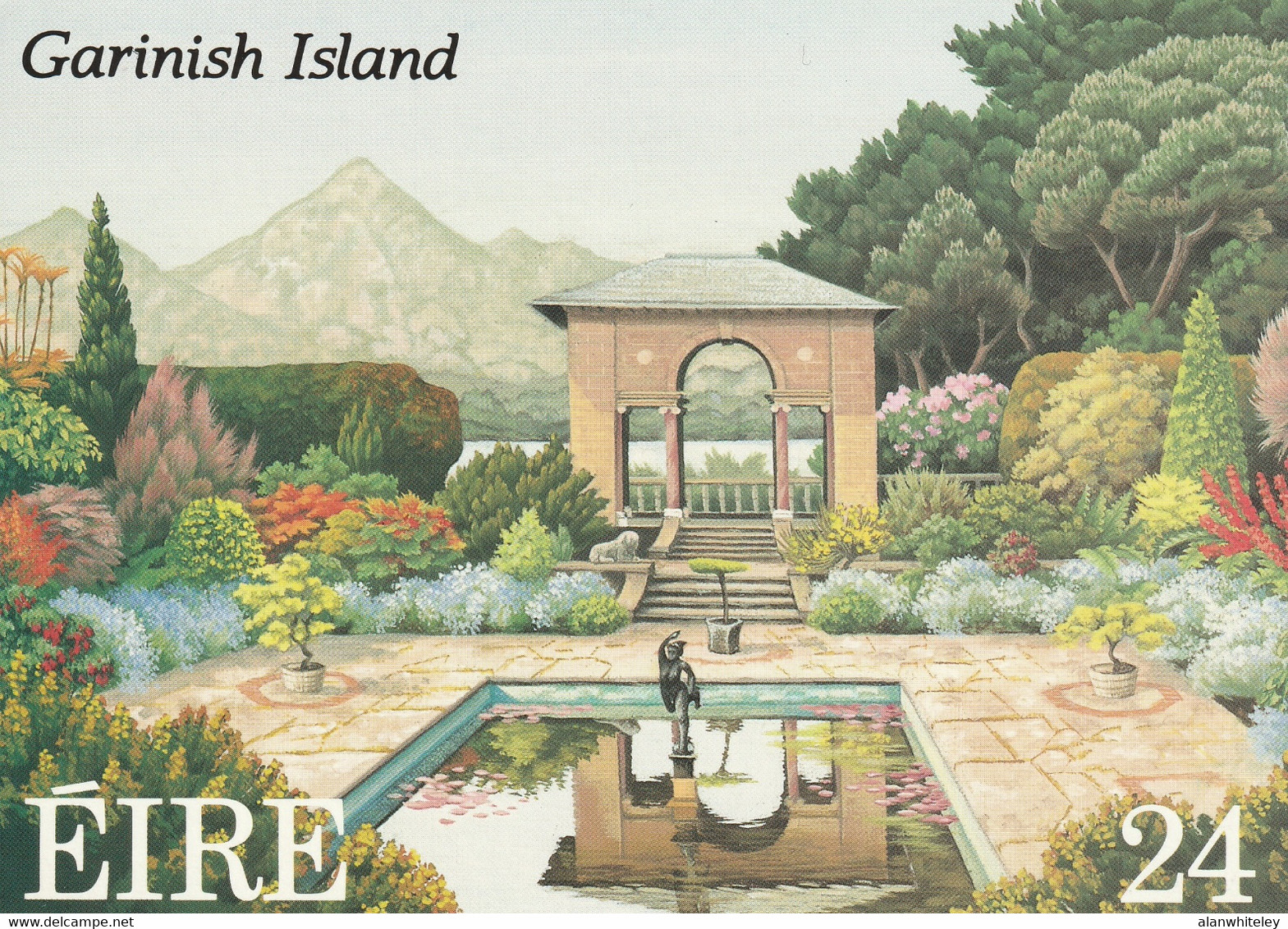 IRELAND 1989 National Parks & Gardens: Set Of 4 Postcards MINT/UNUSED - Interi Postali