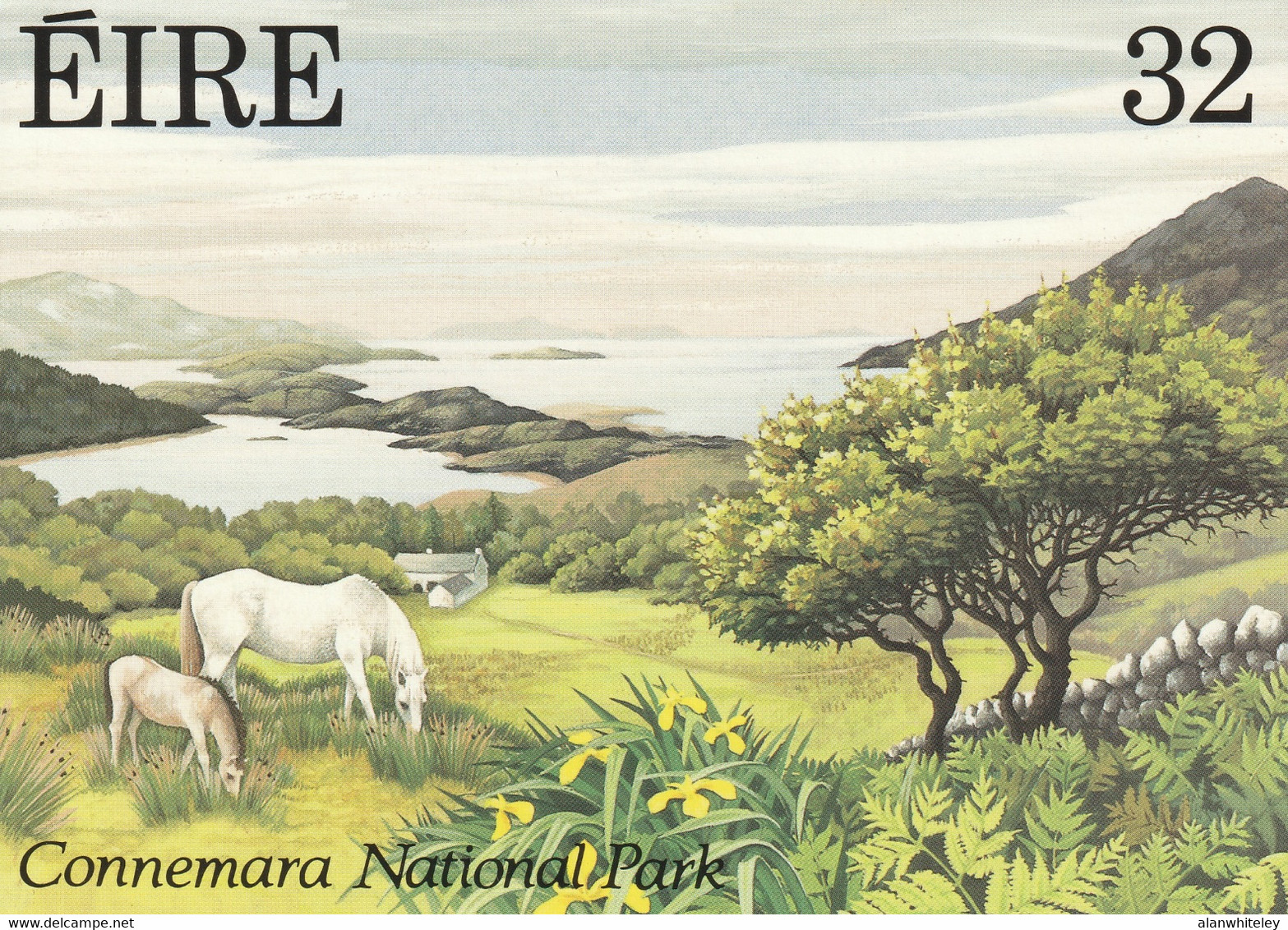 IRELAND 1989 National Parks & Gardens: Set Of 4 Postcards MINT/UNUSED - Postal Stationery