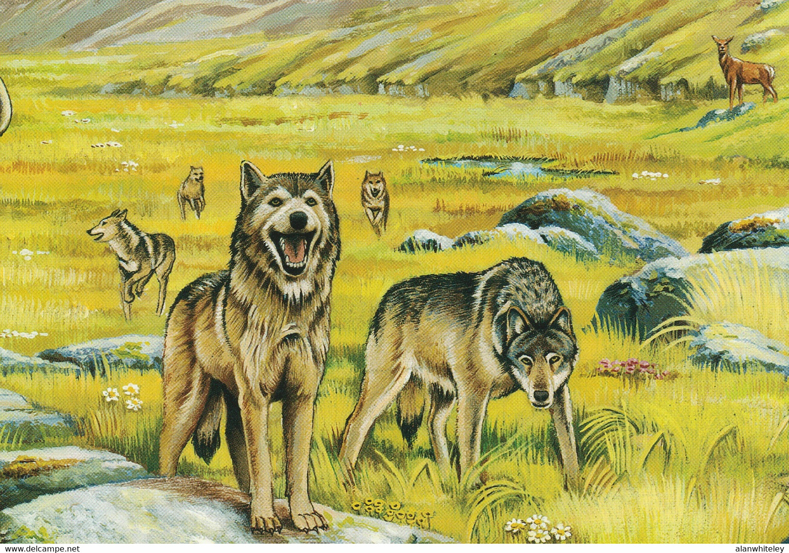 IRELAND 1999 Extinct Animals: Set Of 4 Postcards MINT/UNUSED - Entiers Postaux
