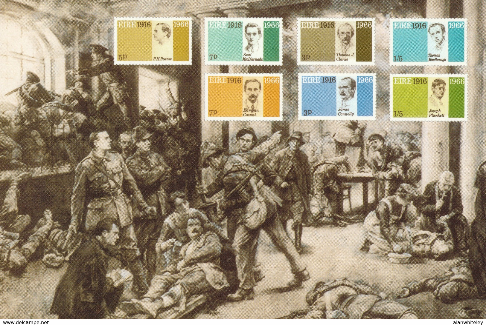 IRELAND 2002 General Post Office/2001 Issues: Set of 6 Postcards MINT/UNUSED