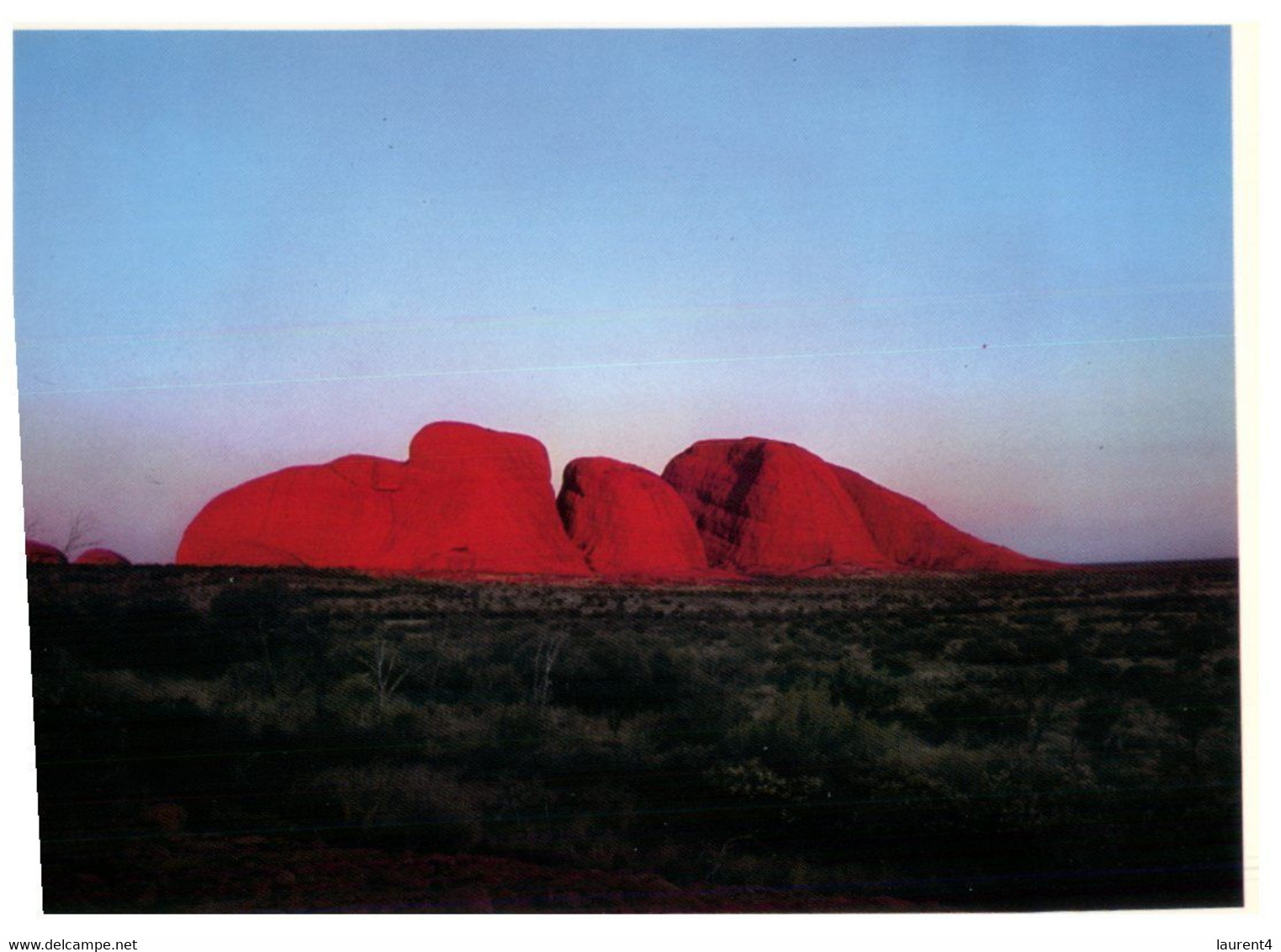 (Y 16) Australia - NT - Central Australia (2 Postcards) - The Red Centre