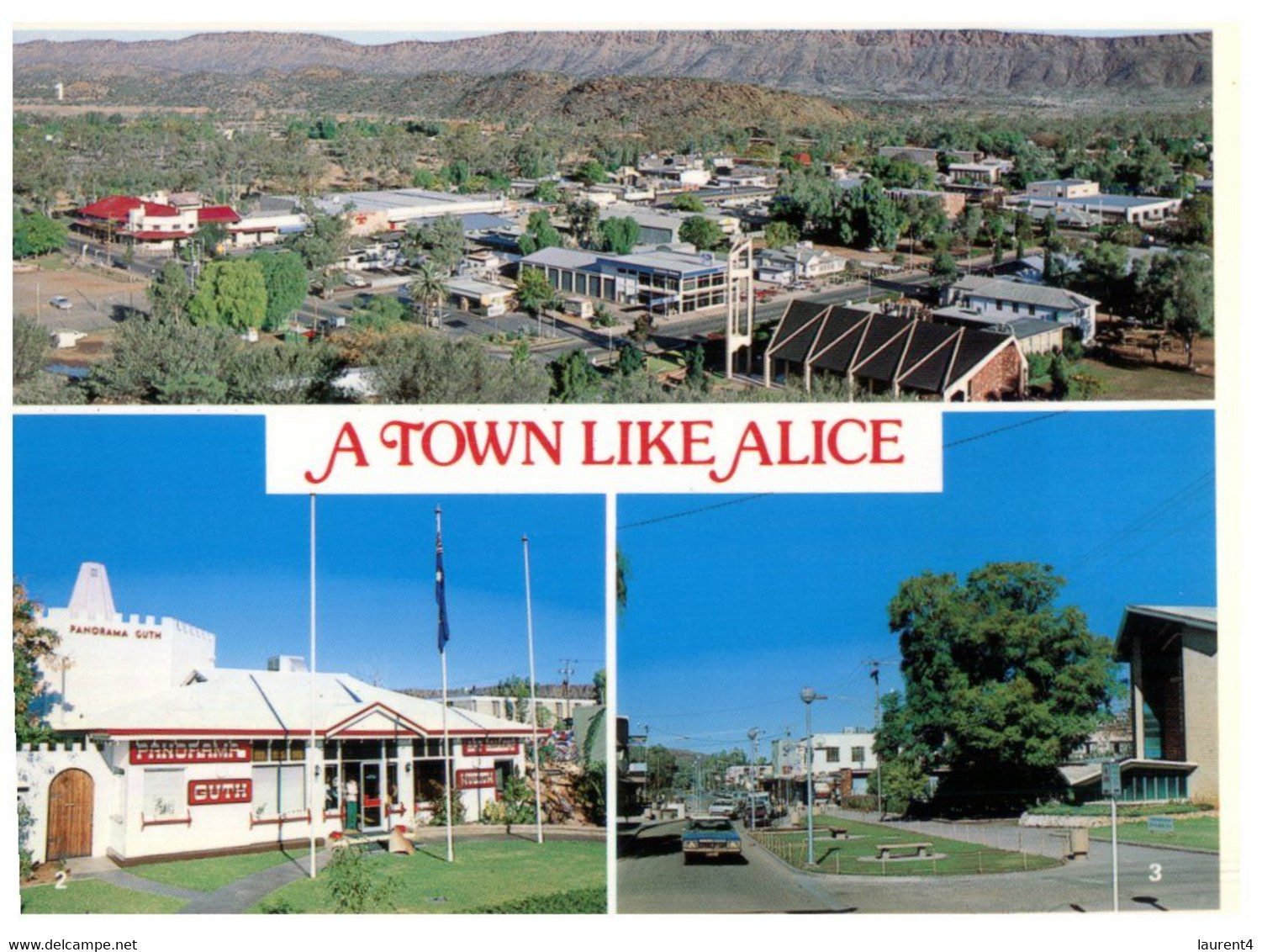 (Y 16) Australia - NT - Central Australia (2 Postcards) - The Red Centre