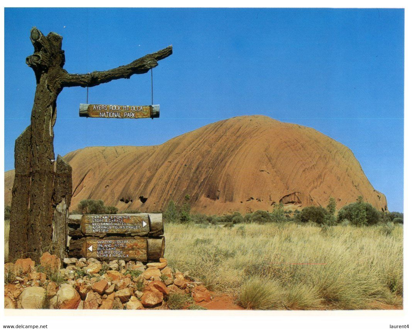 (Y 16) Australia - NT - Central Australia (2 Postcards) - The Red Centre