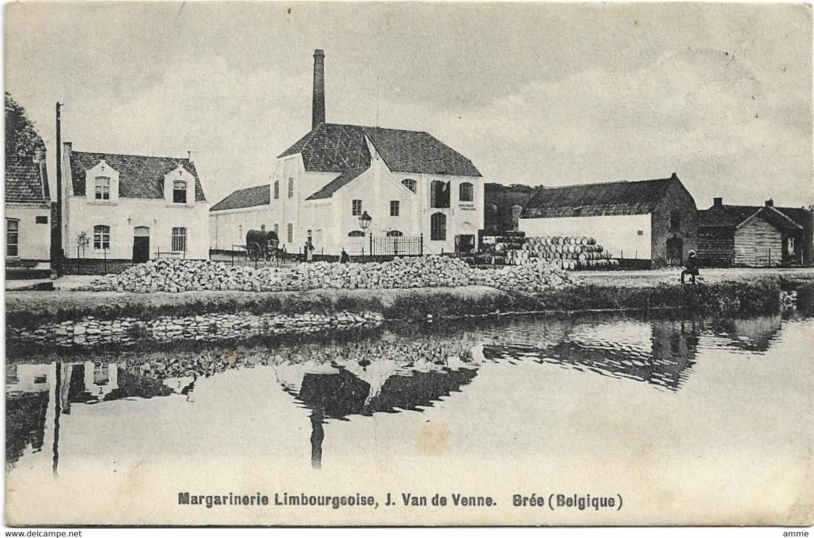 Bree  *  Margarinerie Limbourgeoise, J. Van De Venne  (1910) - Bree