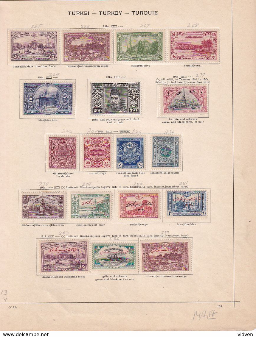 Turkey,  post stamps
