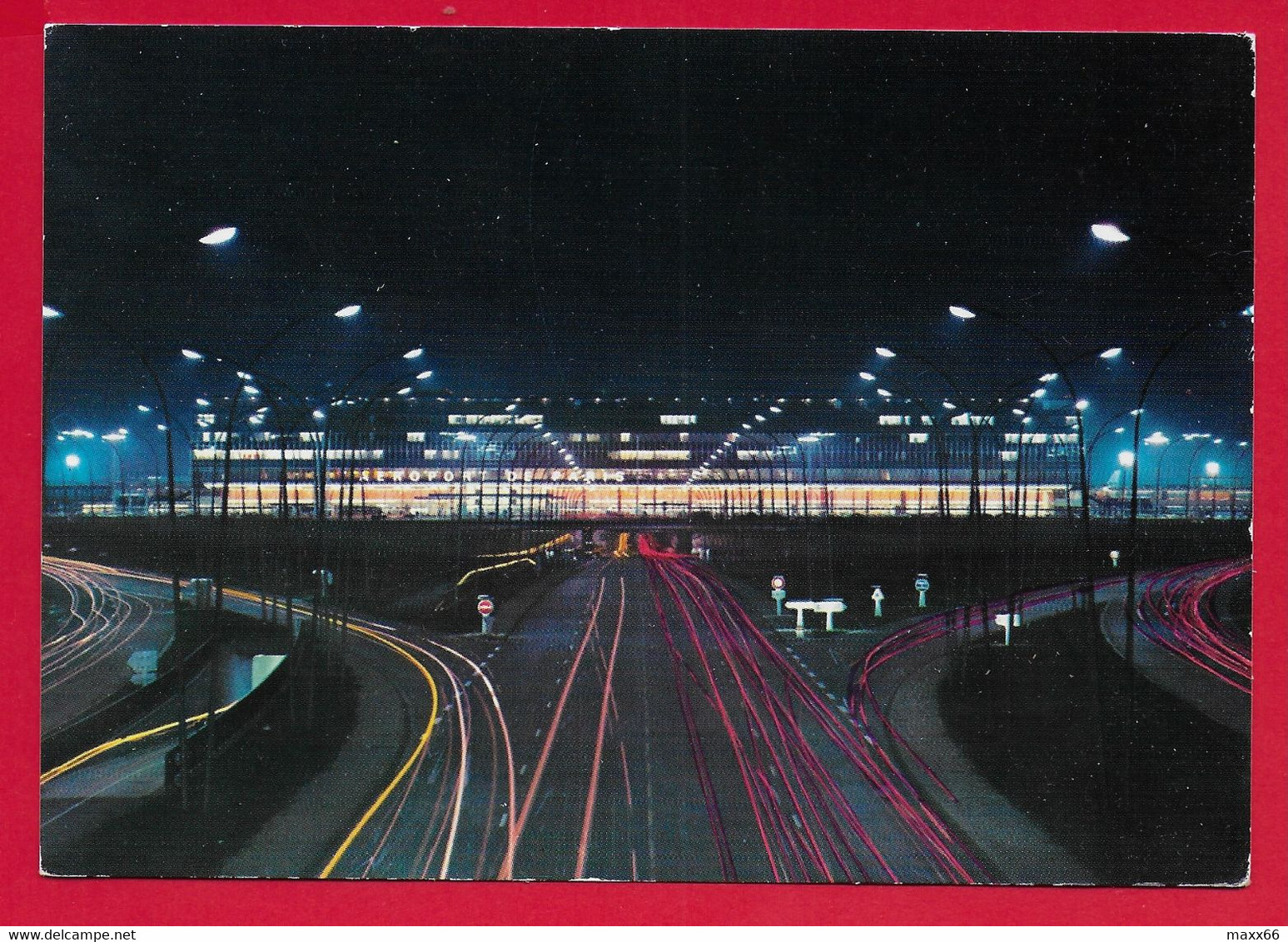 CARTOLINA NV FRANCIA - Aeroport De PARIS ORLY - L'aerogare Vue La Nuit - 10 X 15 - Aeroporto