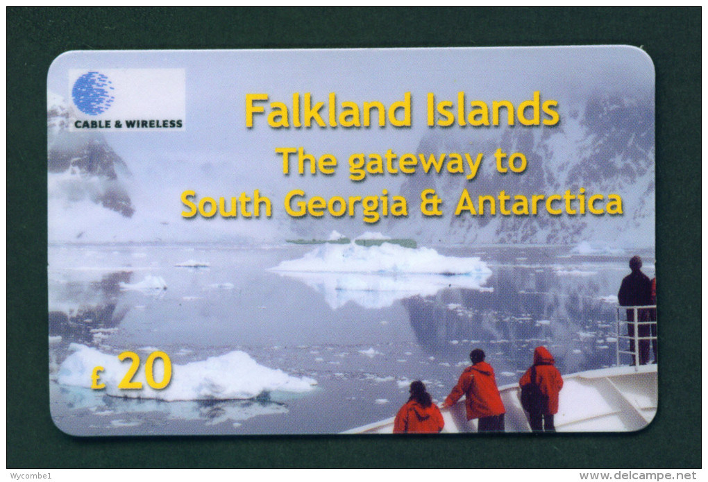 FALKLAND ISLANDS - Remote Phonecard  Lemaire Channel Used - Falklandeilanden