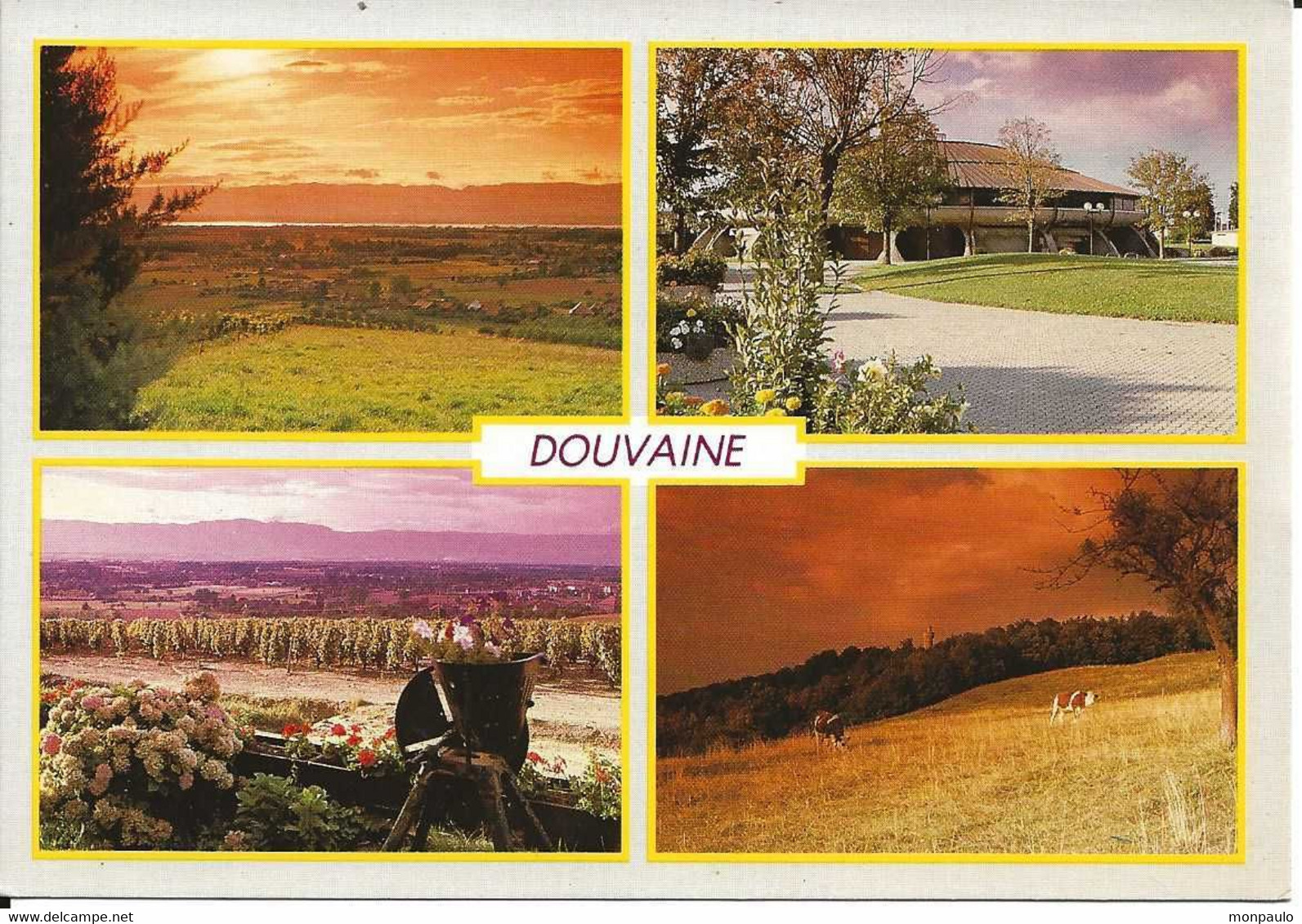 74. CPM. Haute Savoie. Douvaine. Multi-vues (4 Vues) - Douvaine