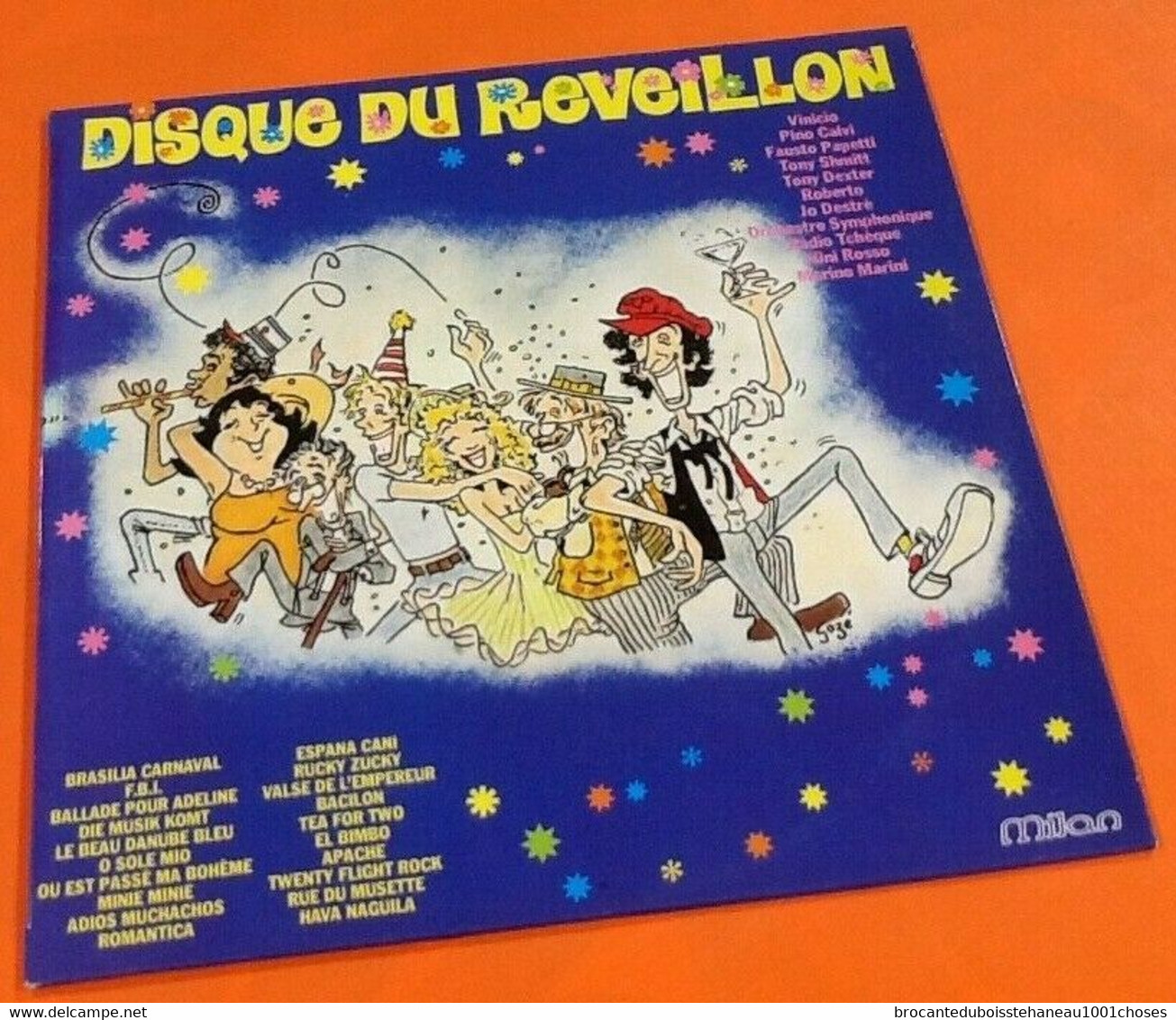 Vinyle 33 Tours  Disque Du Réveillon (1981)  Milan A100125 - Hit-Compilations