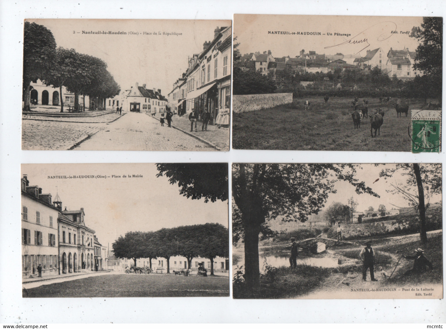 10 Cartes  -  Nanteuil-le-Haudouin -  Oise 60  -  Nanteuil-le-Haudoin - Nanteuil-le-Haudouin