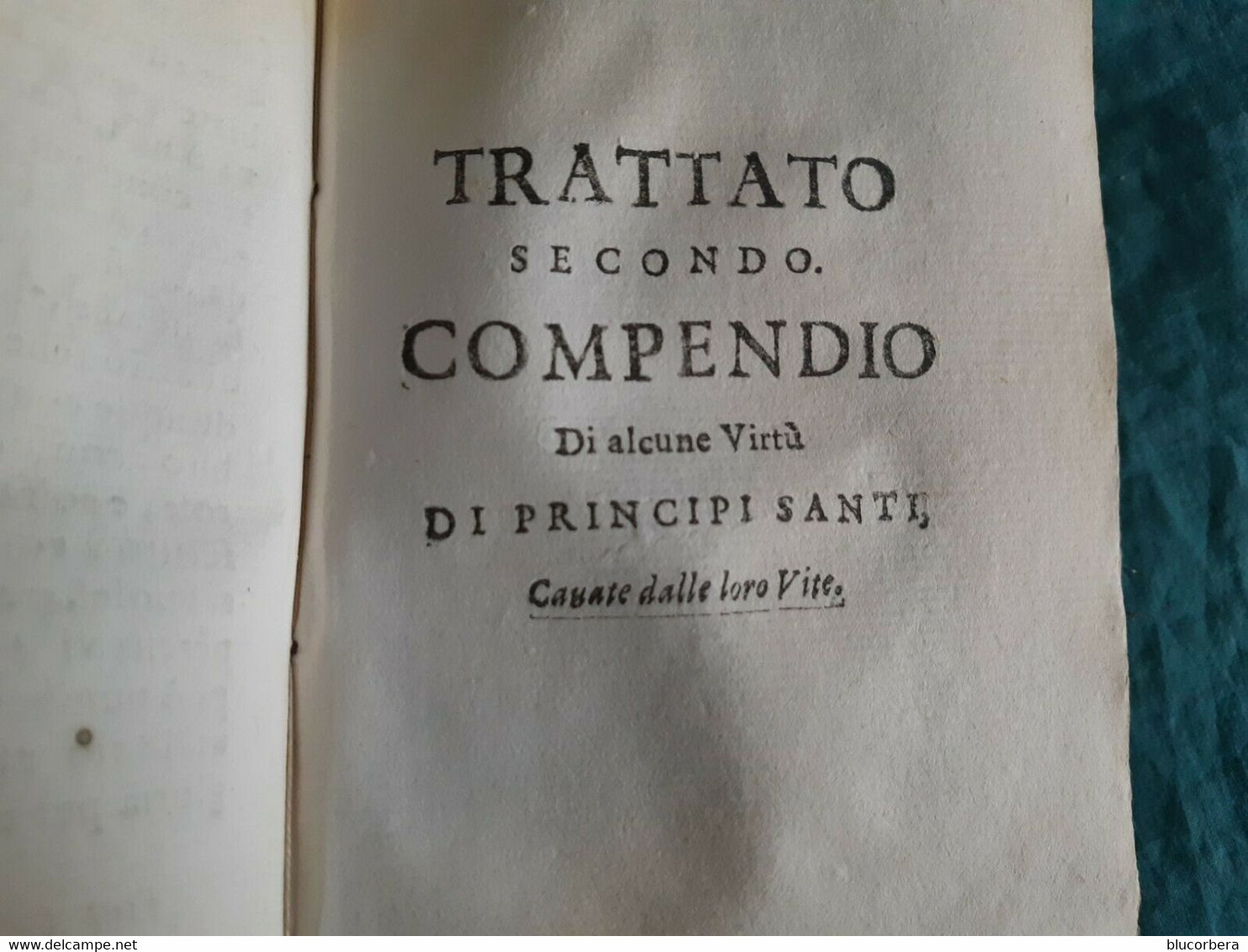 MAZZARINO 1687: CARAFA PRINCIPE CARLO: INSTRUZIONE CRISTIANA PER I PRINCIPI E REGNANTI... - Libri Antichi