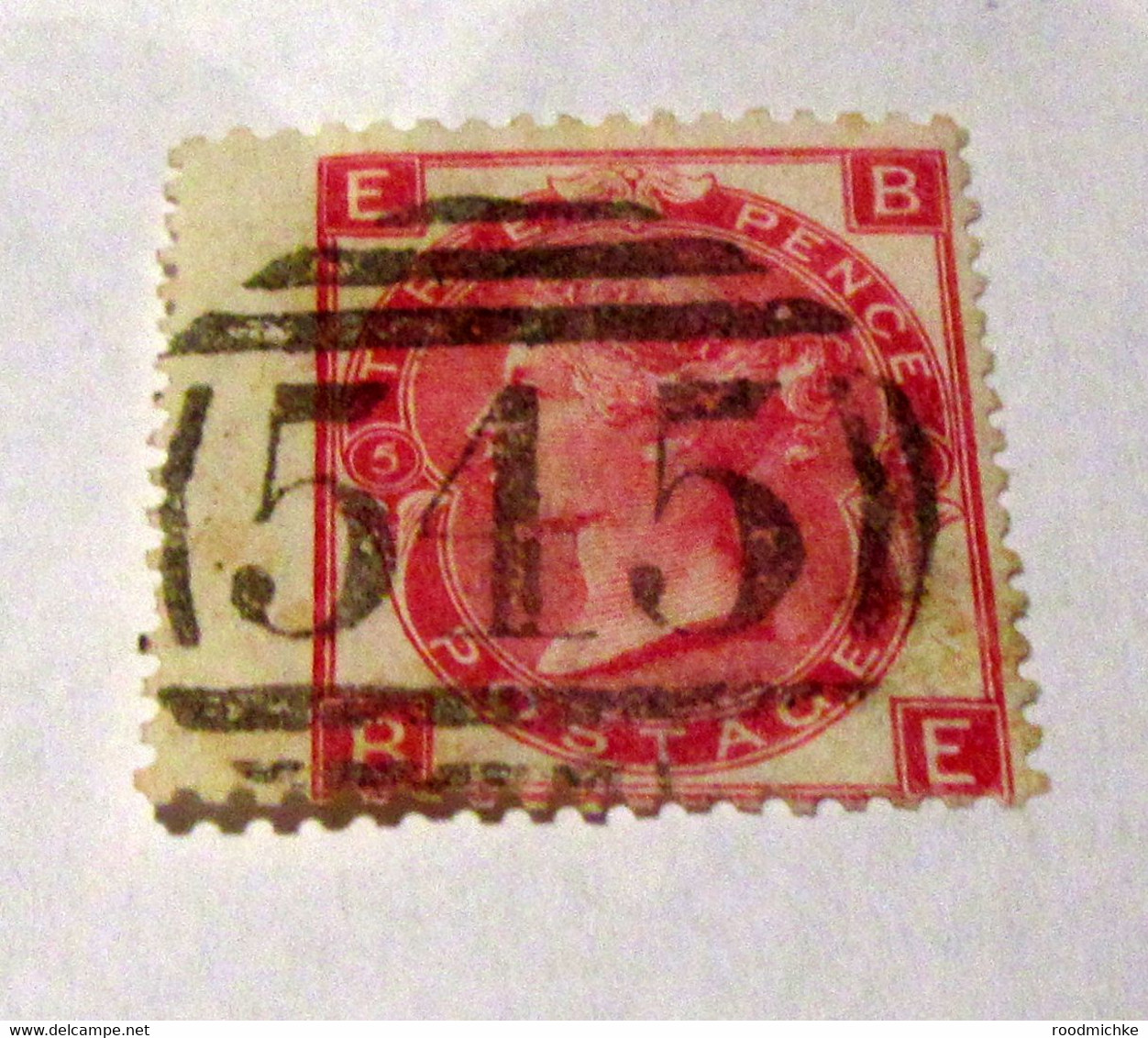 QUEEN VICTORIA SG 103  PLATE 05  USED - Ohne Zuordnung