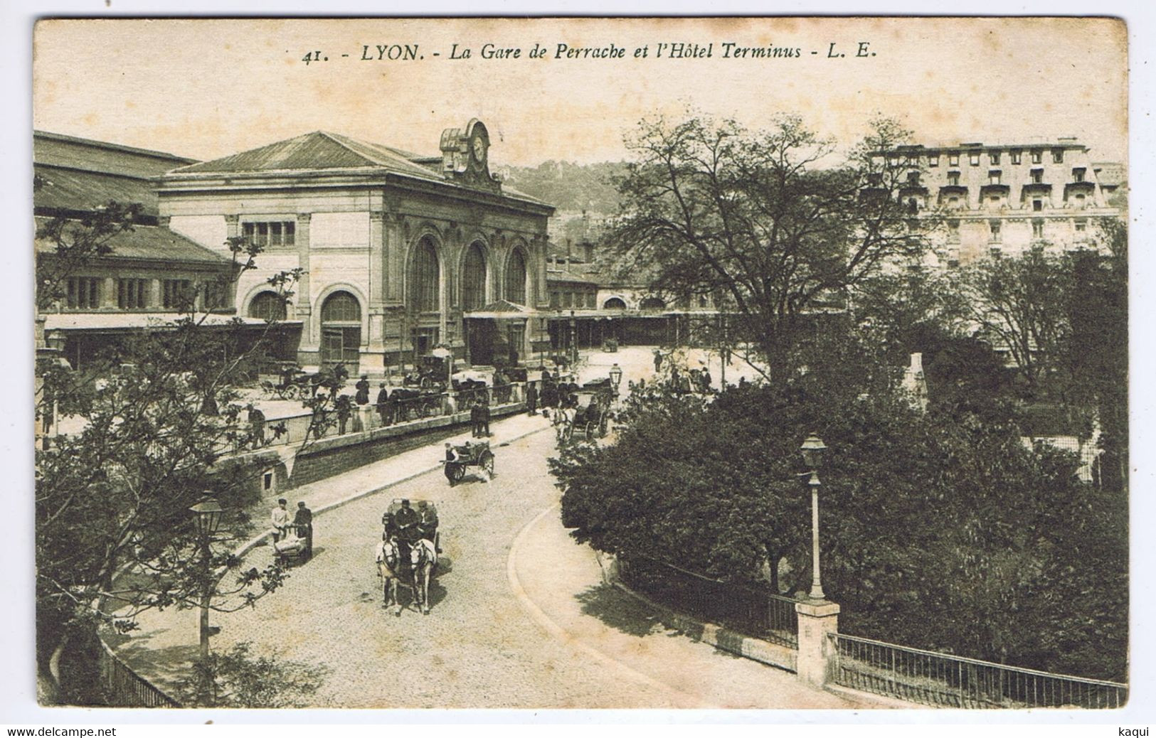 RHÔNE - LYON - La Gare De Perrache Et L'Hôtel Terminus - Bridges