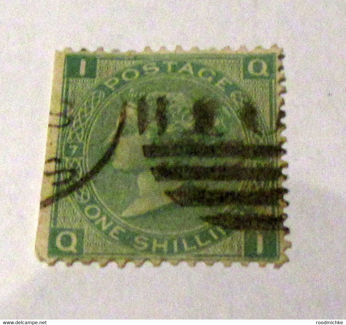 QUEEN VICTORIA SG 117 PLATE 07  USED - Ohne Zuordnung
