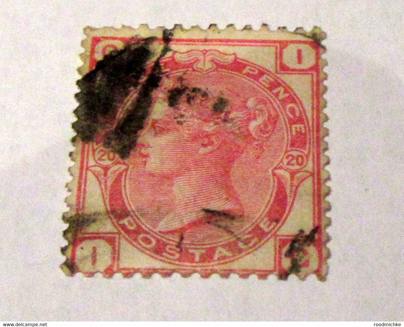QUEEN VICTORIA SG 143 PLATE 20  USED - Ohne Zuordnung