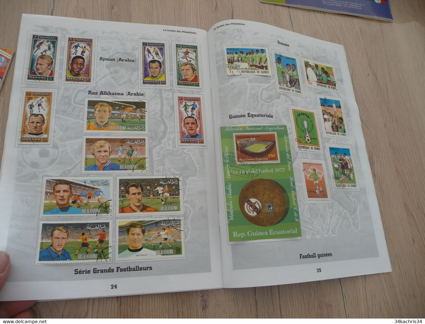 Football Coupe du Monde  World Cup 1 cahier collector 240 TP = 17 blocs environs oblitérés used et neufs