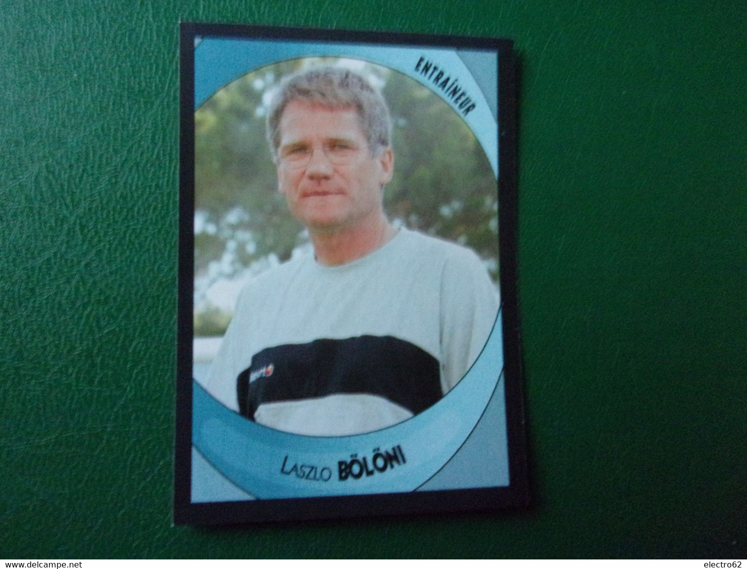 PANINI SUPERFOOT 2003 - 04 N°11 Laszlo Bölöni - Französische Ausgabe