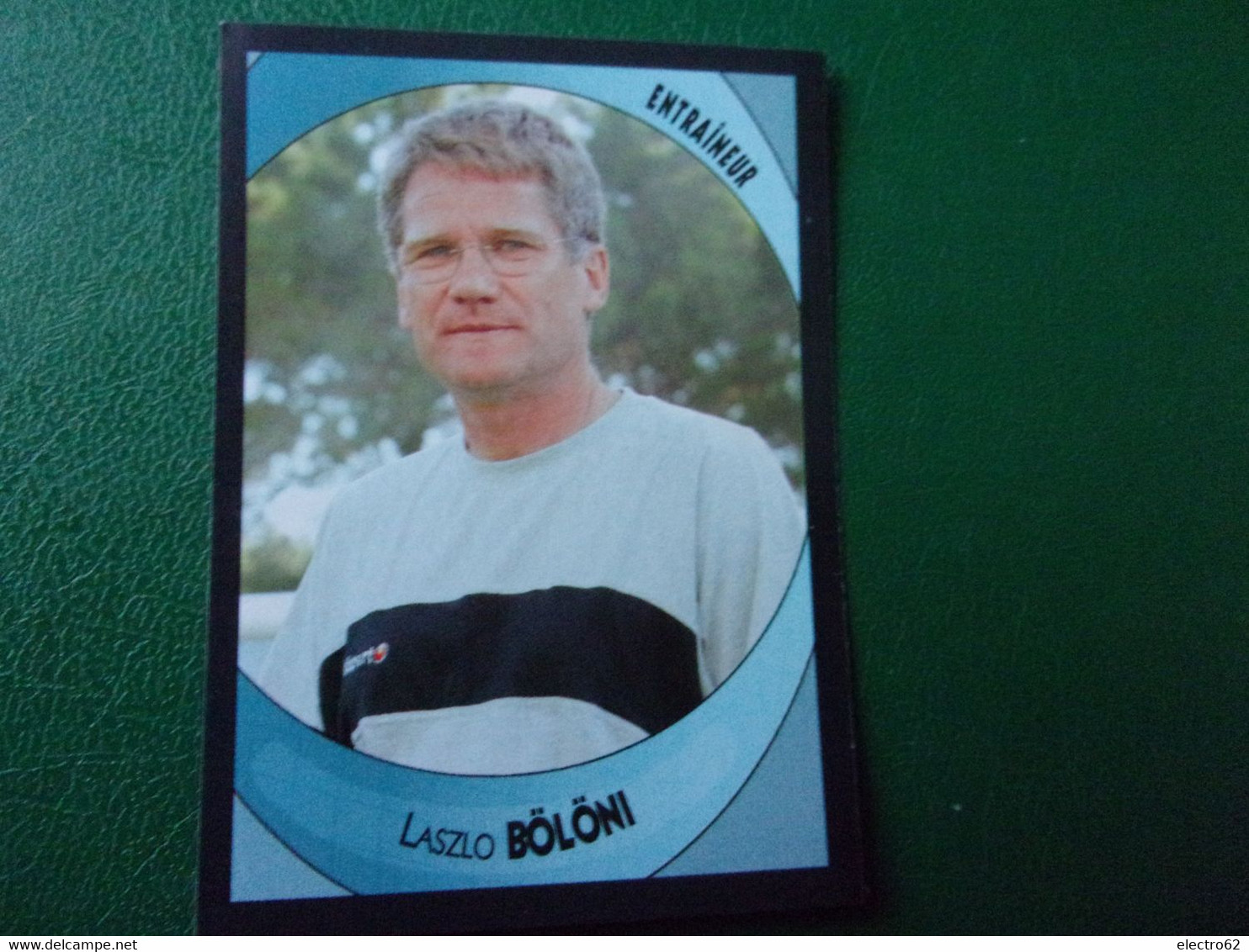 PANINI SUPERFOOT 2003 - 04 N°11 Laszlo Bölöni - Französische Ausgabe