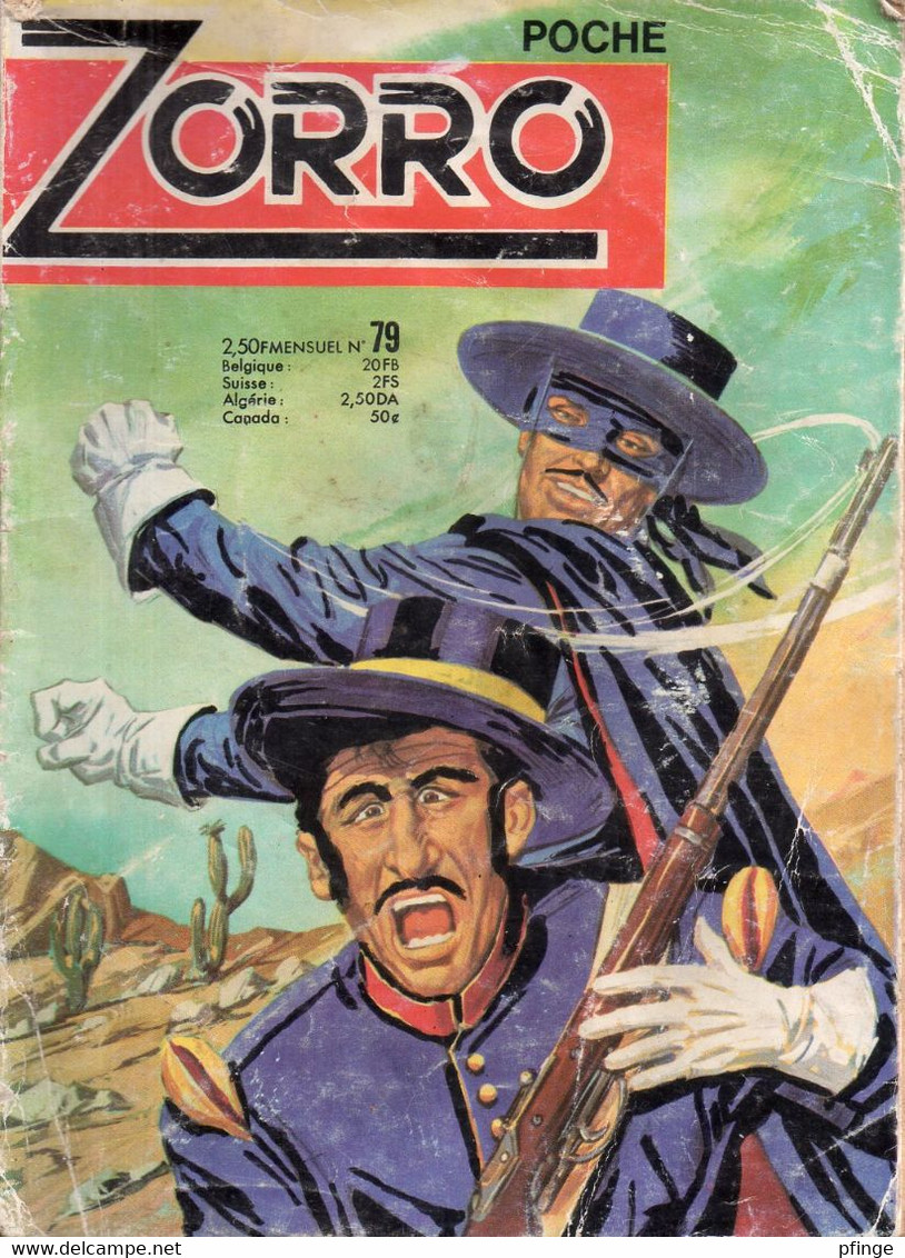 Zorro Poche N°79, 1974 - Zorro